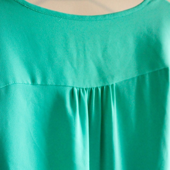 Banana Republic Sea Green Chiffon Blouse XS - Picture 4 of 5